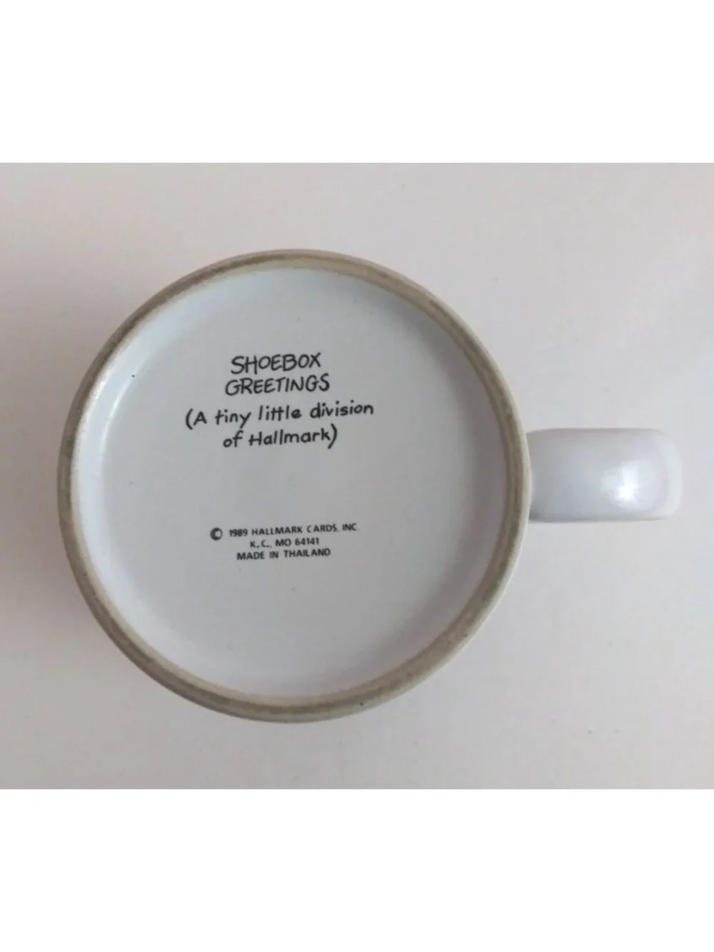 Vintage 1989 Hallmark Shoebox Greetings Be Nice To Me Secretary Funny Coffee Cup
